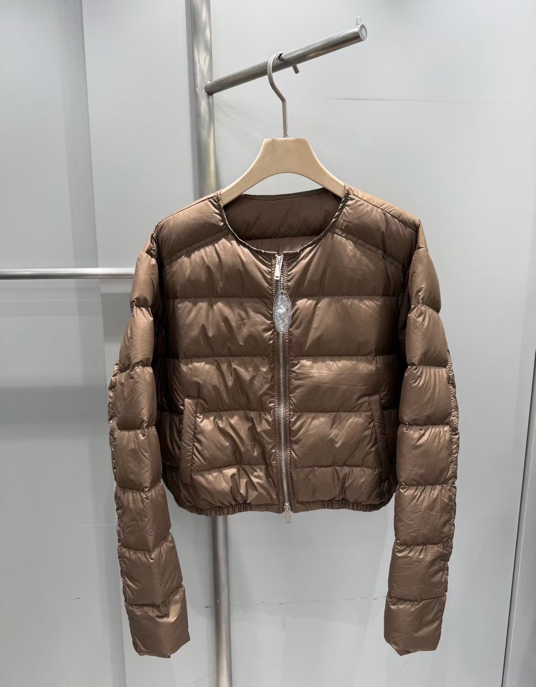 WUNDERKIND東大門㊣直郵女裝新款休閑職業真品時尚短款棉服WUNDERKIND短款棉服圖色3