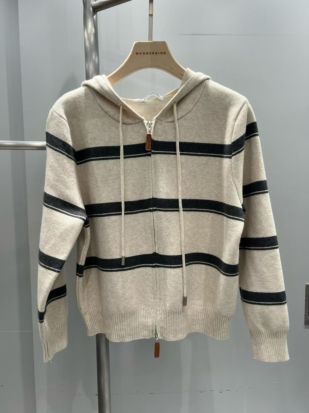 WUNDERKIND韓國代購㊣女士新款25秋冬休閑人氣職業推薦針織衫WUNDERKIND針織衫圖色1