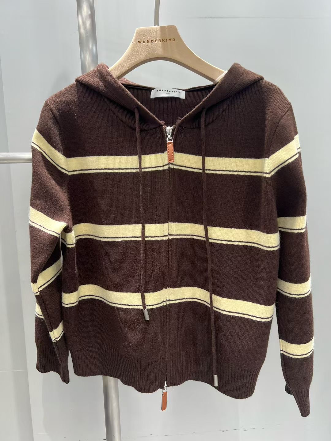 WUNDERKIND韓國代購㊣女士新款25秋冬休閑人氣職業推薦針織衫WUNDERKIND針織衫圖色4