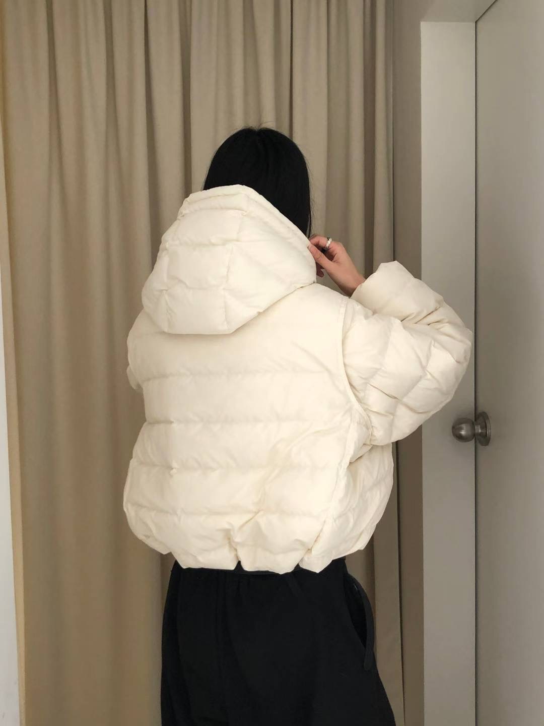 SALT.B東大門㊣實拍女裝新品真品職業25秋冬休閑時尚短款棉服SALT.B短款棉服