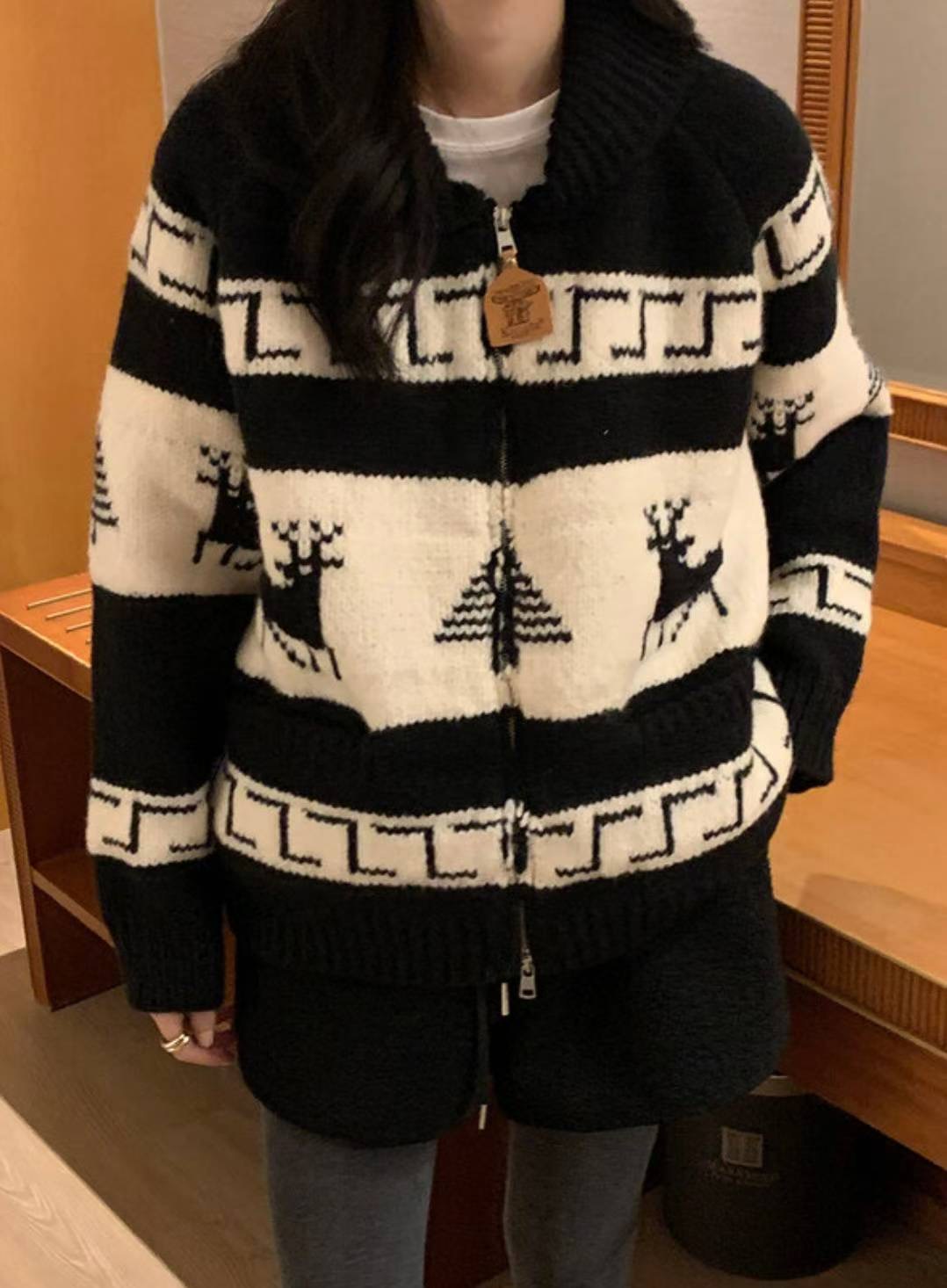 SALT.B韓國代購㊣女士新品人氣真品推薦休閑熱賣25秋冬針織衫SALT.B針織衫