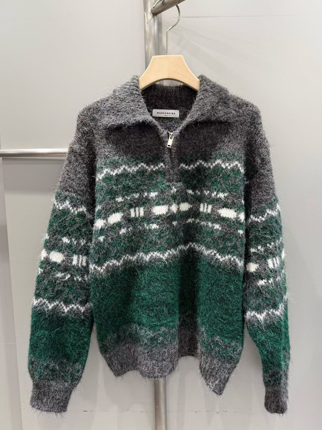 WUNDERKIND東大門㊣直郵女士新品25秋冬時尚人氣職業針織衫WUNDERKIND針織衫圖色3