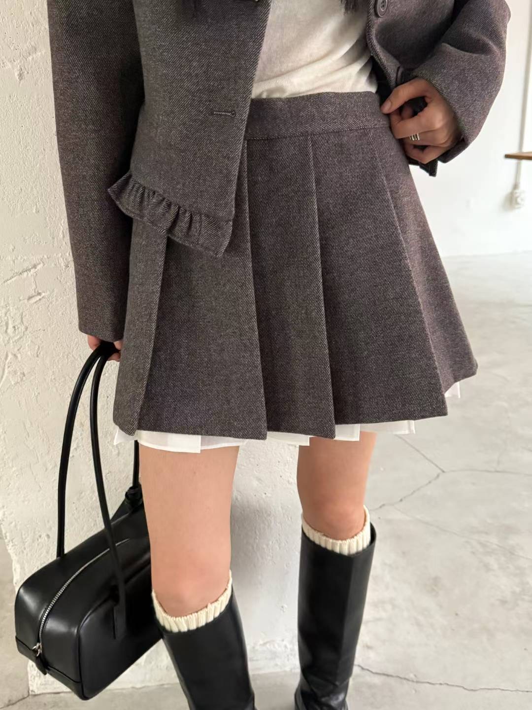 SALT.B韓國代購㊣女裝新品推薦真品職業熱賣人氣休閑時尚短裙SALT.B短裙