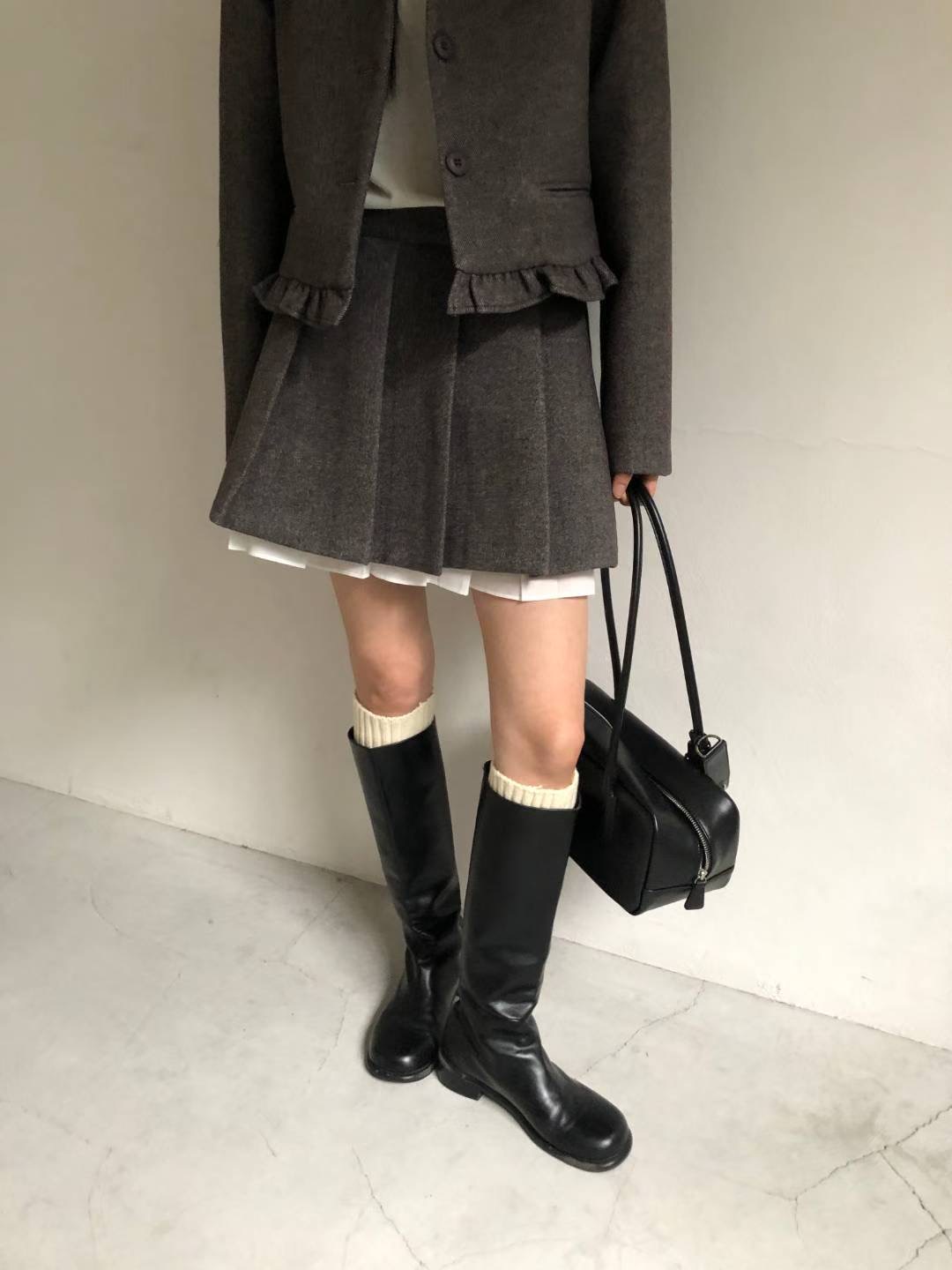 SALT.B韓國代購㊣女裝新品推薦真品職業熱賣人氣休閑時尚短裙SALT.B短裙