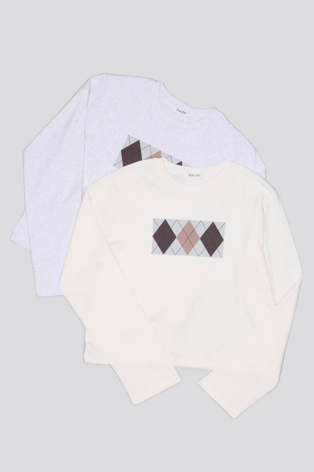 SALT.B韓國代購㊣女士新款推薦時尚休閑職業熱賣25秋冬長袖T恤SALT.B長袖T恤