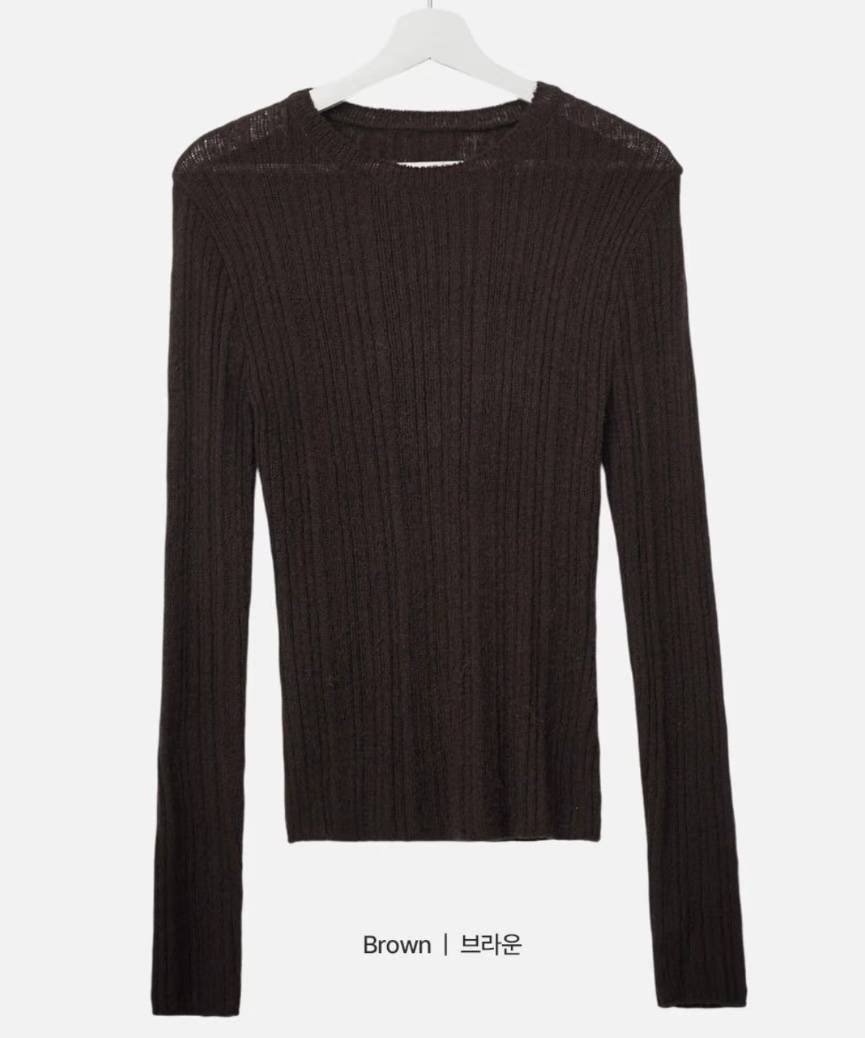 SALT.B東大門㊣直郵女裝新款25秋冬推薦職業真品熱賣針織衫SALT.B針織衫圖色2