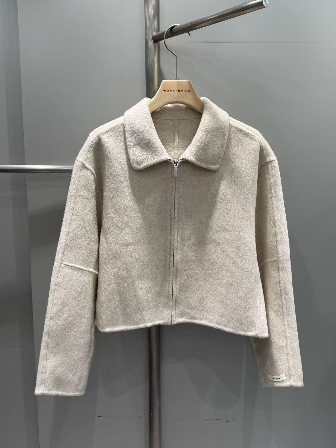 WUNDERKIND東大門㊣實拍女裝新款25秋冬休閑職業時尚短款棉服WUNDERKIND短款棉服圖色1