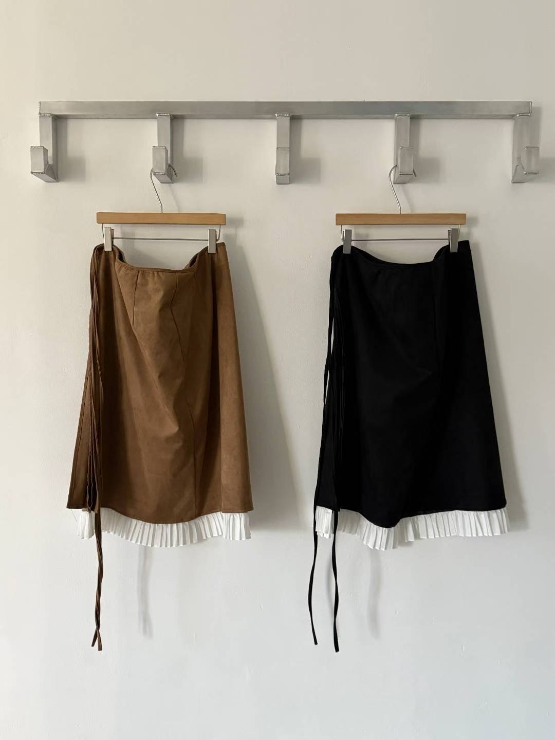 SALT.B韓國代購㊣女裝新品時尚職業人氣推薦真品25秋冬長裙SALT.B長裙