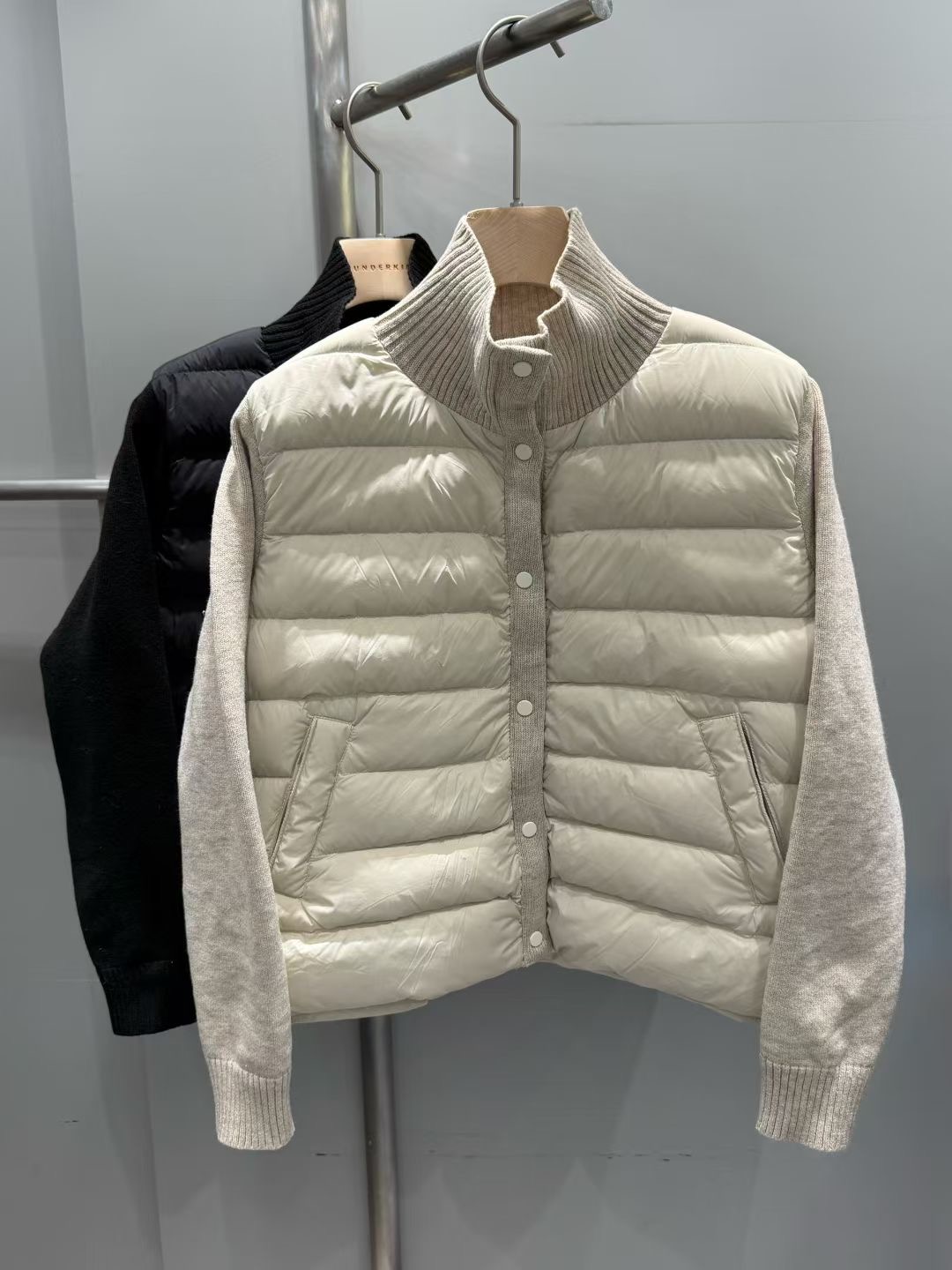 WUNDERKIND韓國代購㊣女裝新款人氣真品時尚休閑職業短款棉服WUNDERKIND短款棉服