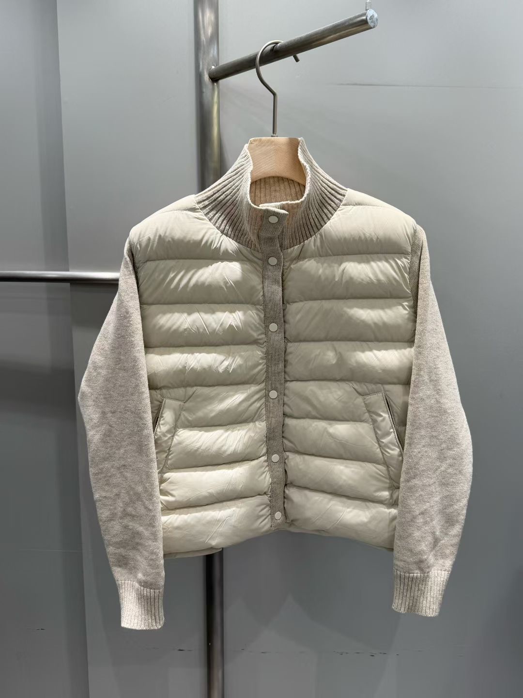 WUNDERKIND韓國代購㊣女裝新款人氣真品時尚休閑職業短款棉服WUNDERKIND短款棉服圖色1