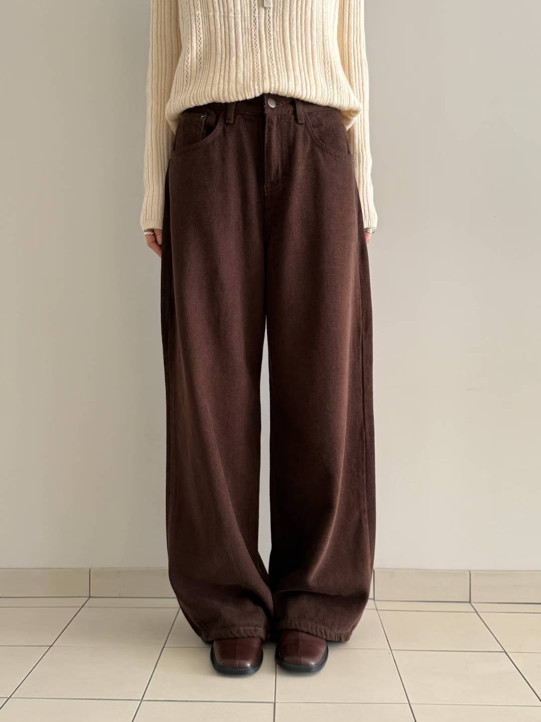 SALT.B東大門㊣直郵女士新品時尚真品人氣推薦熱賣25秋冬牛仔褲SALT.B牛仔褲圖色1