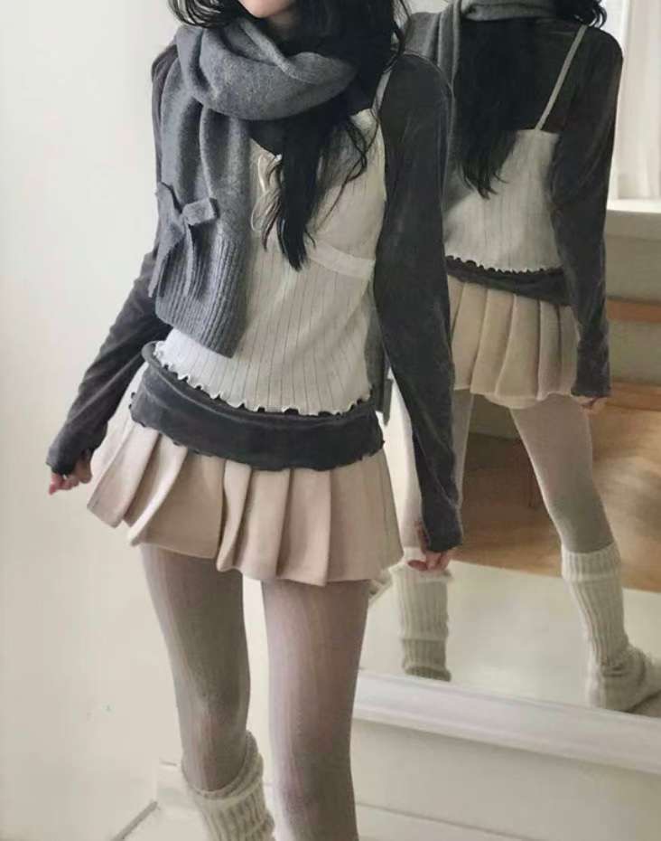 SALT.B韓國直郵㊣女裝新品時尚人氣真品25秋冬吊帶背心不含內搭SALT.B吊帶/背心