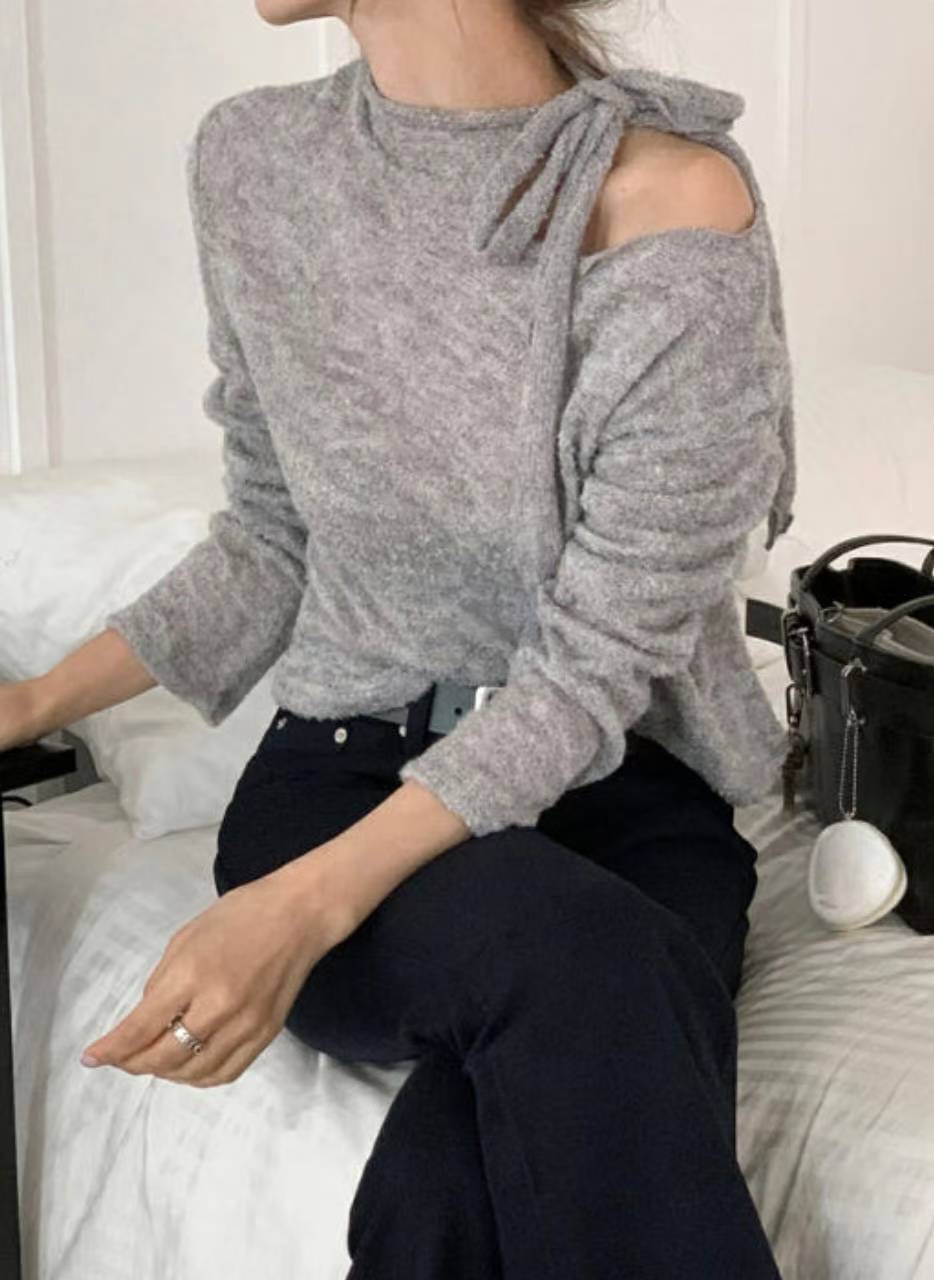 SALT.B東大門㊣直郵女士新款休閑時尚25秋冬真品人氣長袖T恤SALT.B長袖T恤