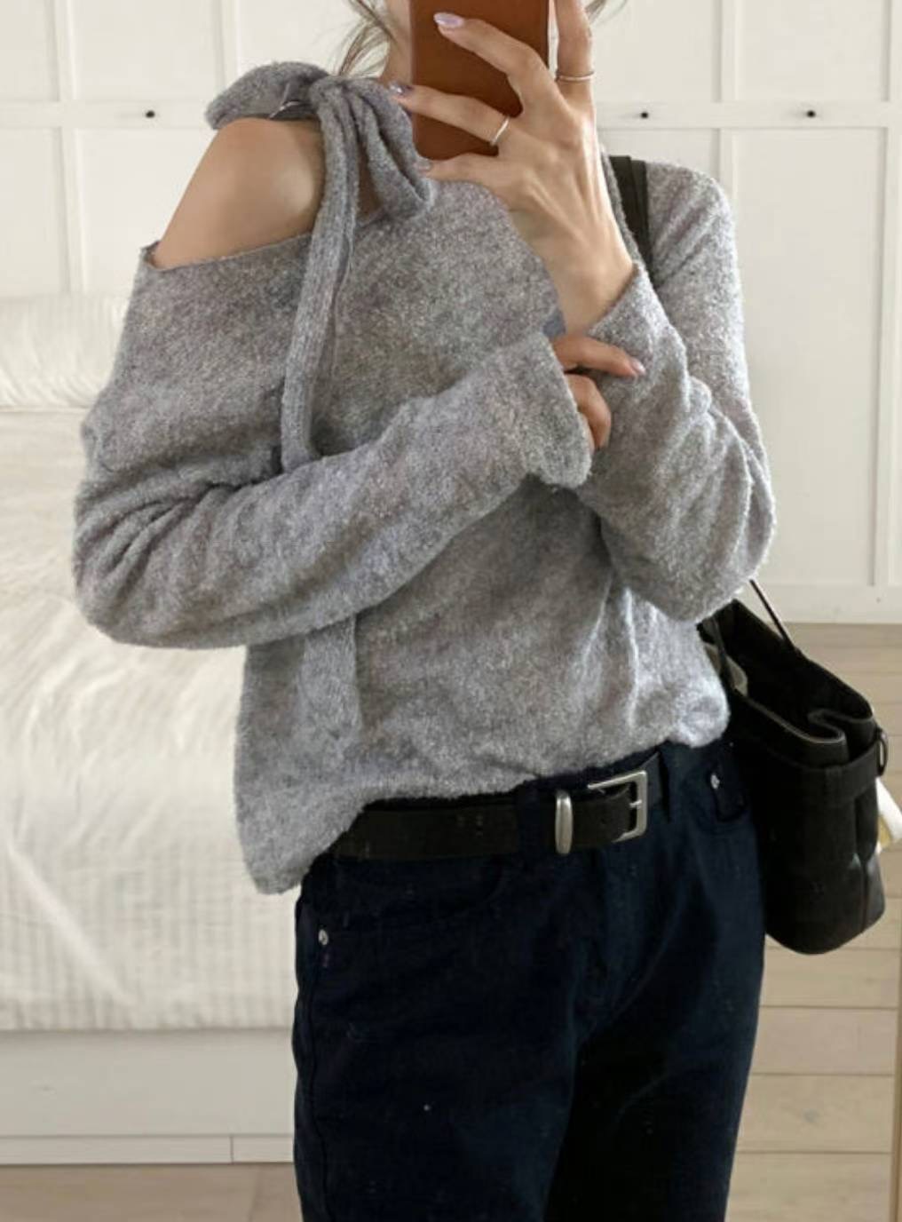 SALT.B東大門㊣直郵女士新款休閑時尚25秋冬真品人氣長袖T恤SALT.B長袖T恤圖色4