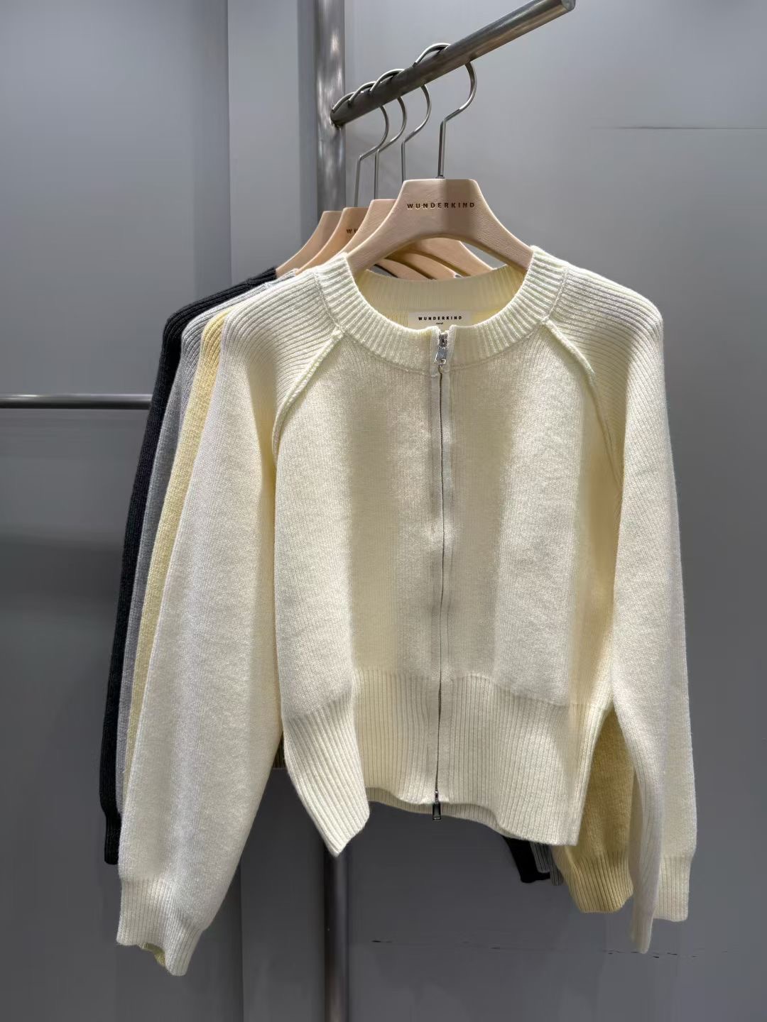 WUNDERKIND東大門㊣直郵女裝新品推薦職業人氣時尚25秋冬針織衫WUNDERKIND針織衫圖色4左四色