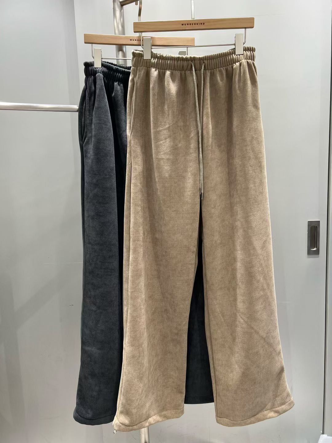 WUNDERKIND韓國直郵㊣女裝新款推薦真品休閑時尚熱賣休閑褲WUNDERKIND休閑褲圖色1左一色