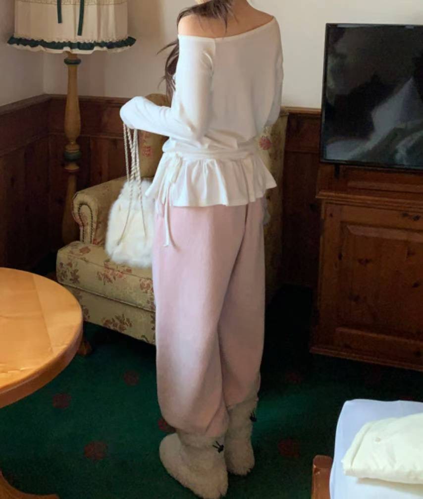 SALT.B東大門㊣實拍女士新款人氣職業25秋冬休閑熱賣長袖T恤SALT.B長袖T恤