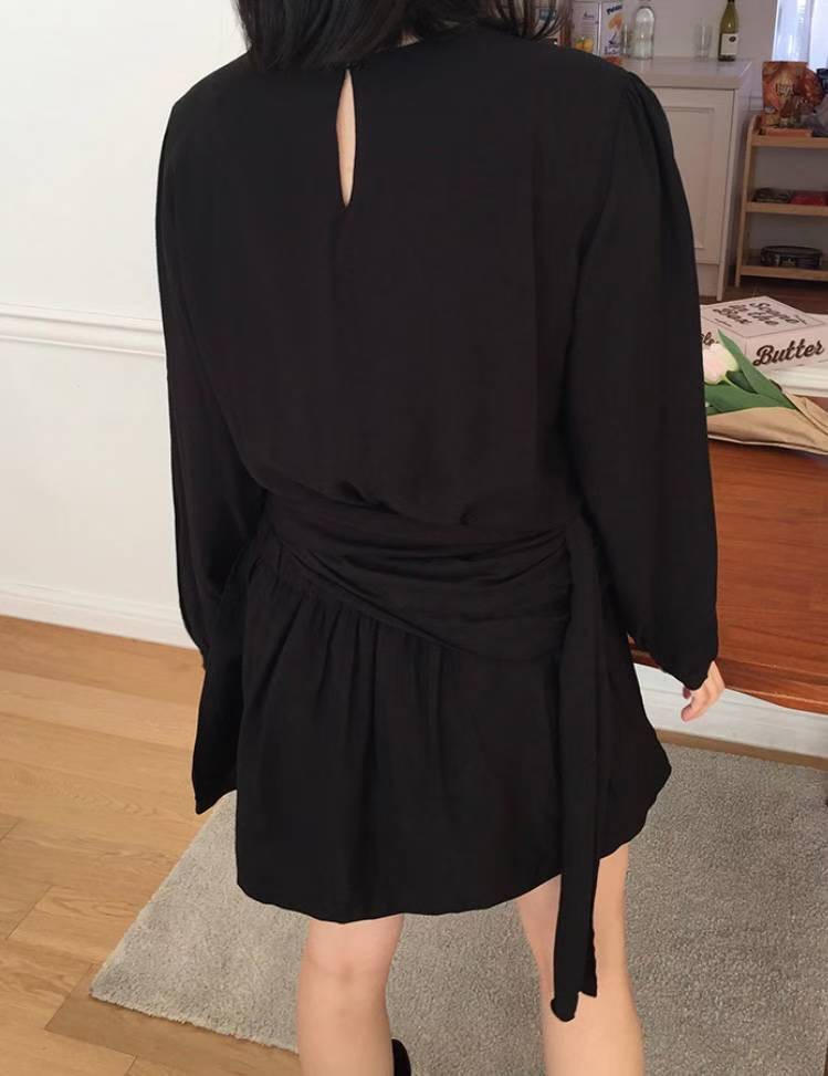 SALT.B東大門㊣實拍女裝新品人氣推薦25秋冬休閑時尚連衣裙SALT.B連衣裙