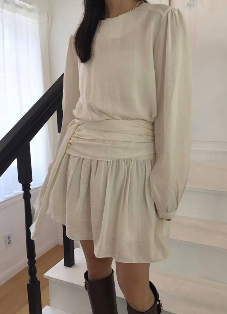 SALT.B東大門㊣實拍女裝新品人氣推薦25秋冬休閑時尚連衣裙SALT.B連衣裙圖色1