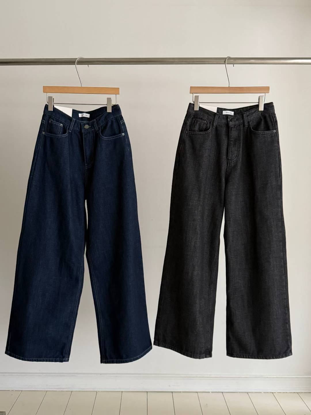 SALT.B東大門㊣代購女裝新品熱賣休閑25秋冬人氣真品牛仔褲SALT.B牛仔褲