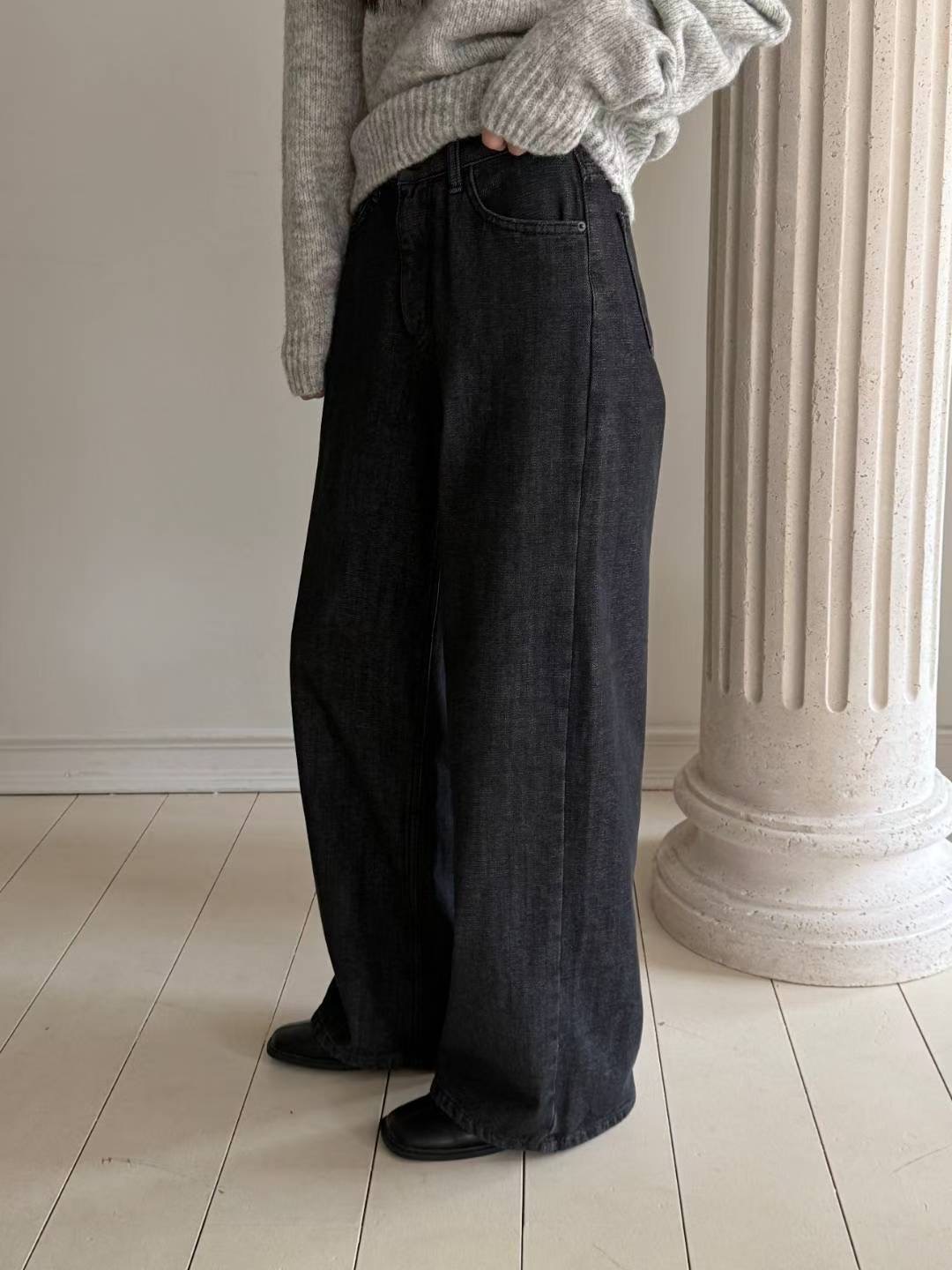 SALT.B東大門㊣代購女裝新品熱賣休閑25秋冬人氣真品牛仔褲SALT.B牛仔褲