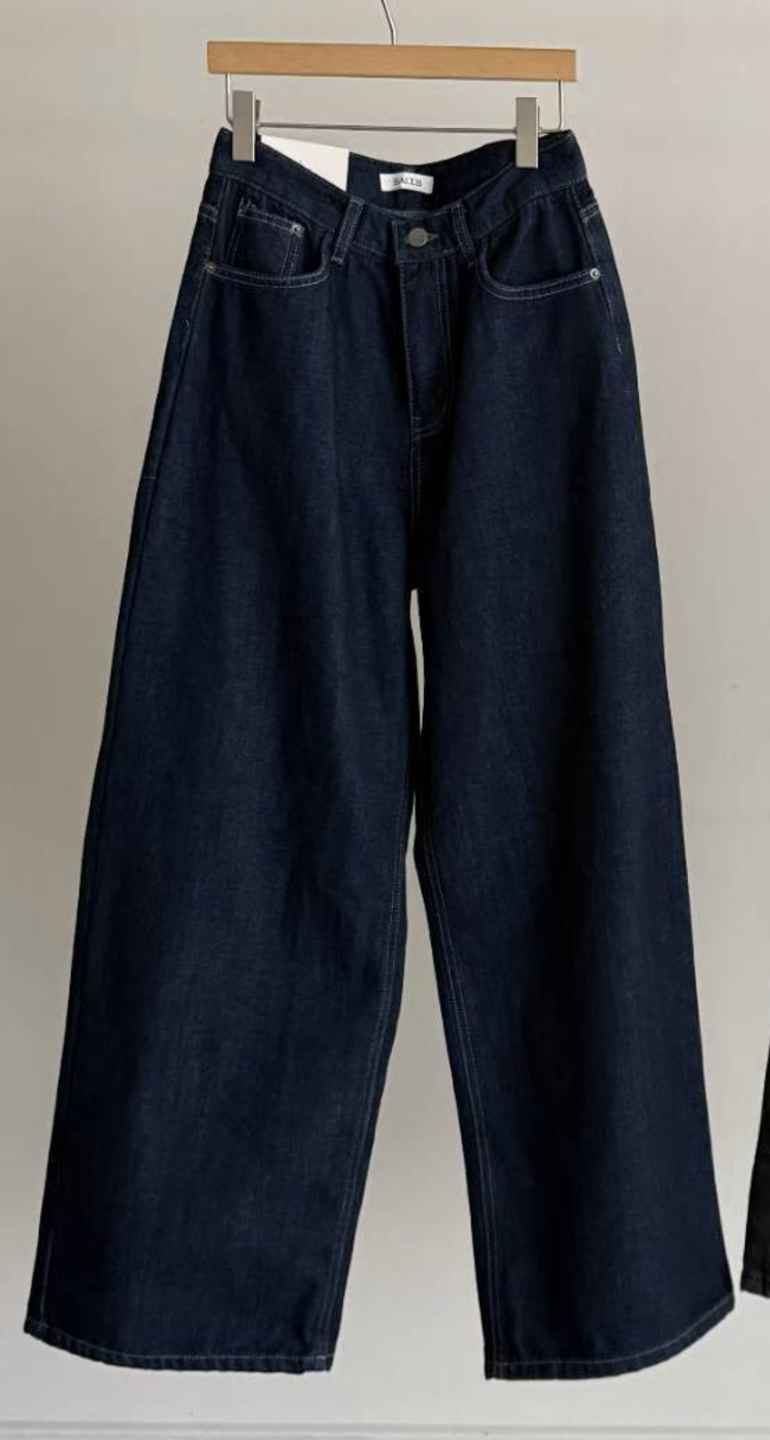 SALT.B東大門㊣代購女裝新品熱賣休閑25秋冬人氣真品牛仔褲SALT.B牛仔褲圖色1