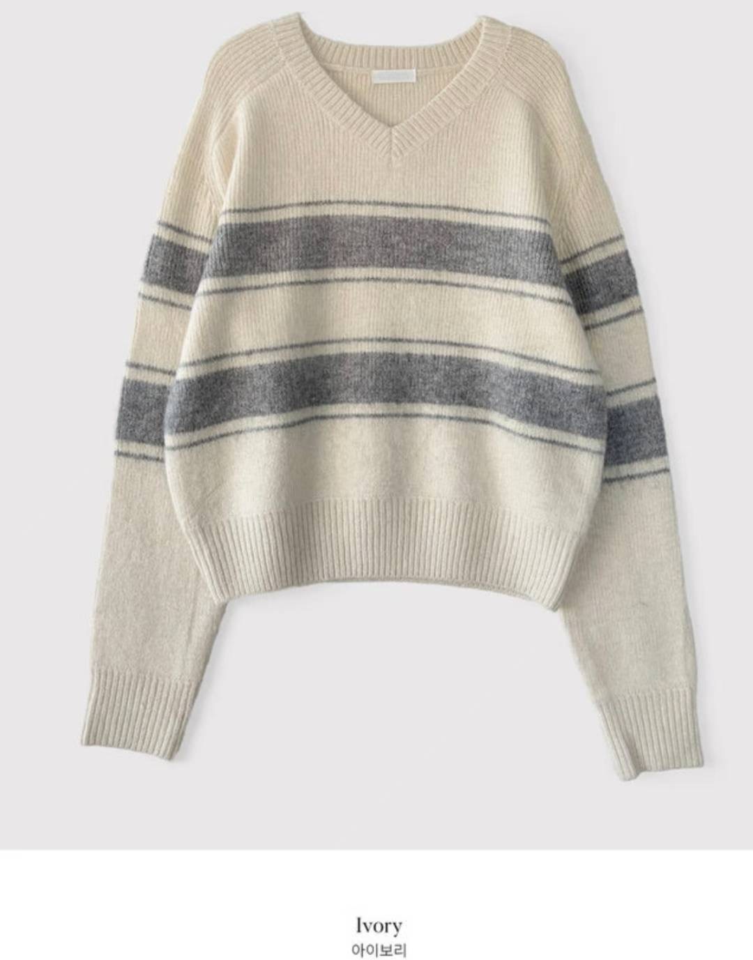 SALT.B東大門㊣實拍女士新款25秋冬休閑職業真品推薦針織衫SALT.B針織衫圖色1