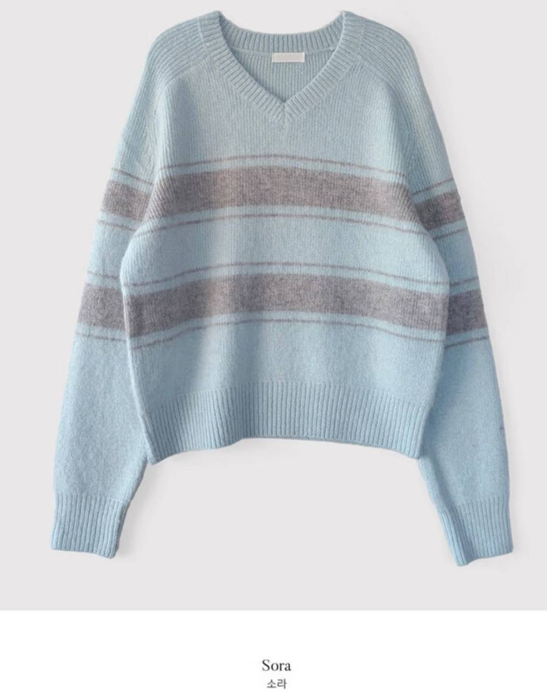 SALT.B東大門㊣實拍女士新款25秋冬休閑職業真品推薦針織衫SALT.B針織衫圖色2