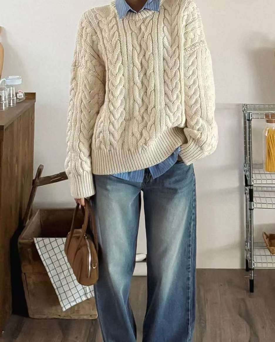 SALT.B東大門㊣代購女裝新品25秋冬熱賣人氣推薦毛衣不含內搭SALT.B毛衣圖色1