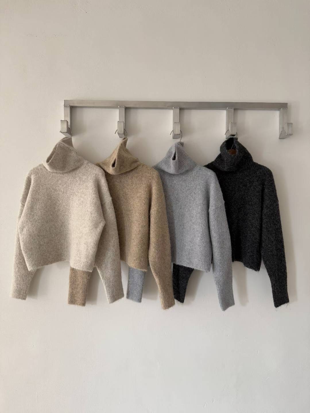 SALT.B東大門㊣直郵女士新品真品職業25秋冬時尚推薦針織衫SALT.B針織衫圖色3左三色