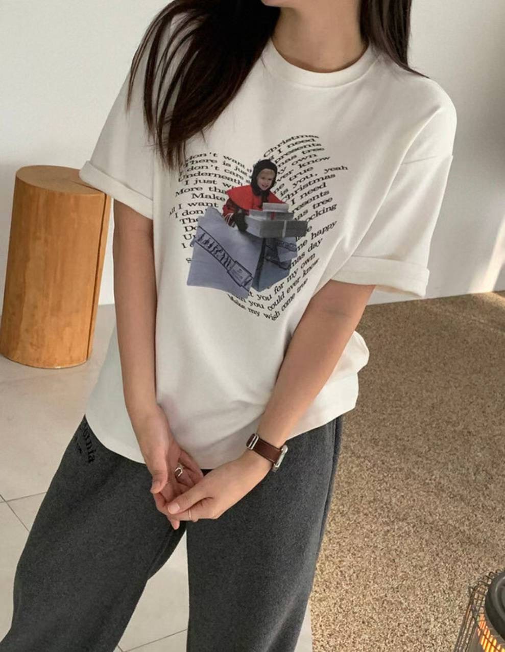 SALT.B東大門㊣直郵女士新款時尚休閑熱賣職業25秋冬真品T恤SALT.BT恤圖色1