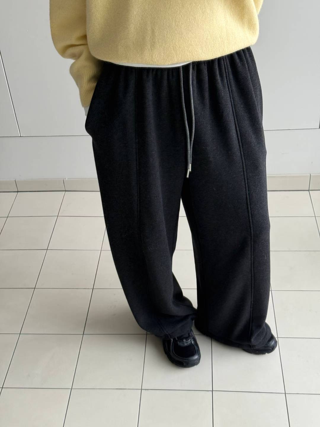 SALT.B東大門㊣實拍女士新品職業推薦時尚熱賣休閑褲羊毛柔軟SALT.B休閑褲圖色2