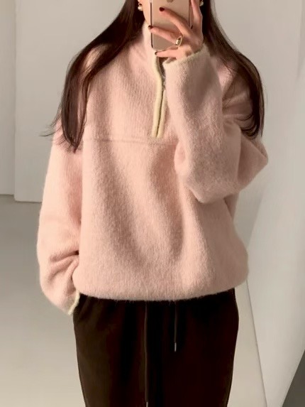 SALT.B韓國直郵㊣女裝新款時尚25秋冬休閑推薦職業熱賣針織衫SALT.B針織衫圖色1