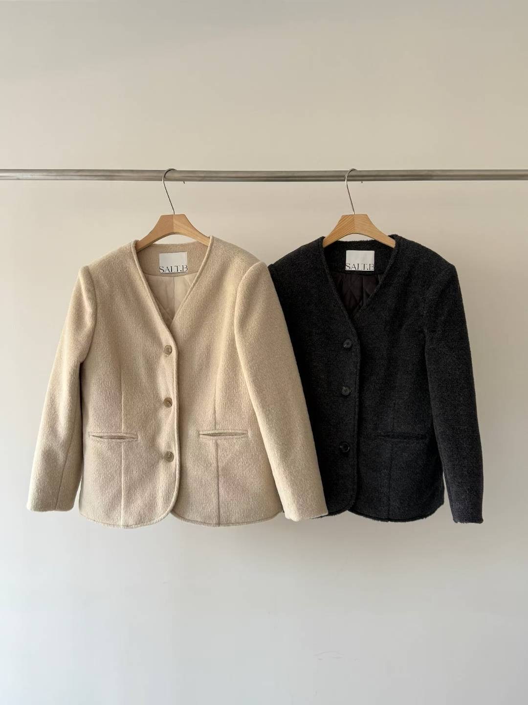 SALT.B韓國代購㊣女裝新品人氣職業25秋冬推薦真品休閑夾克SALT.B夾克