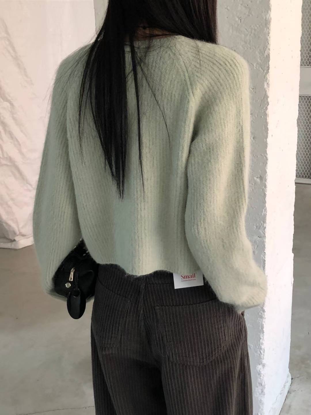 SALT.B韓國代購㊣女士新款25秋冬熱賣真品休閑時尚人氣針織衫SALT.B針織衫