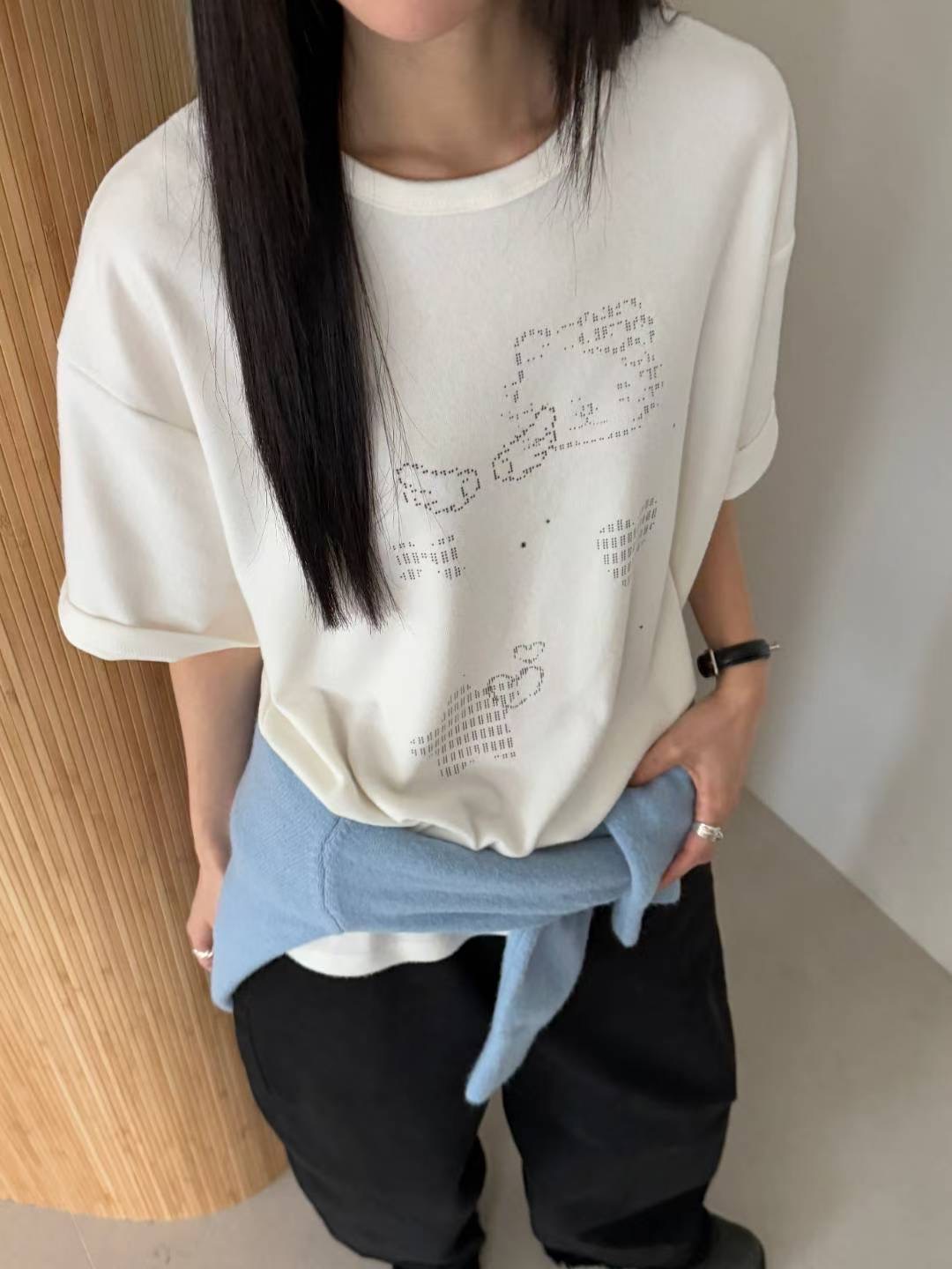 SALT.B韓國直郵㊣女裝新款推薦職業真品熱賣時尚人氣25秋冬T恤SALT.BT恤圖色1