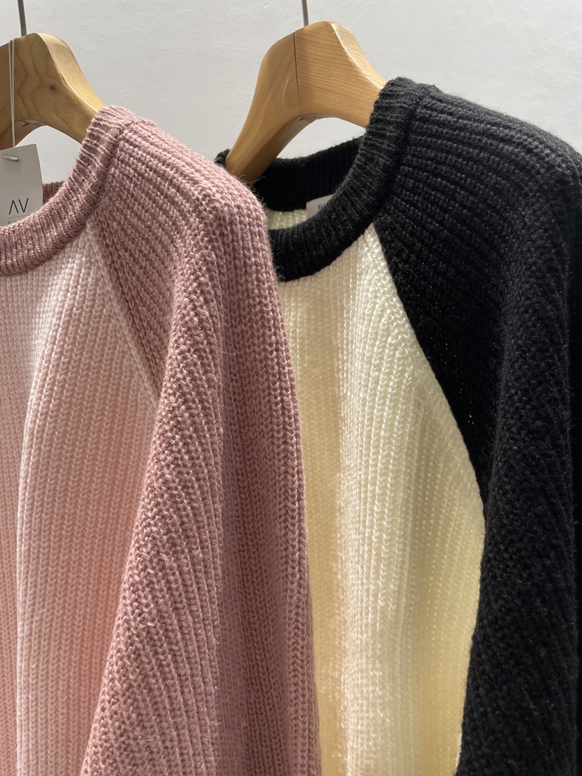 ALLVIBE韓國代購㊣女裝新款推薦熱賣休閑職業25秋冬時尚針織衫ALLVIBE針織衫