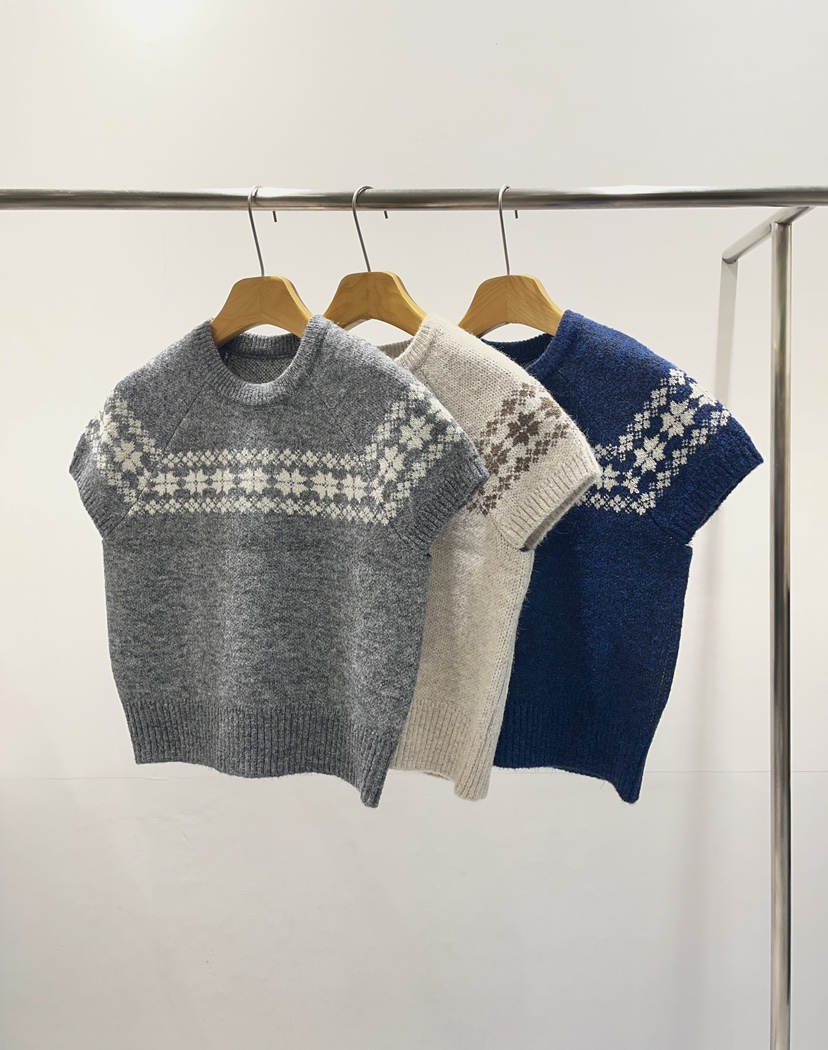 ALLVIBE韓國代購㊣女裝新品休閑職業時尚真品熱賣25秋冬針織衫ALLVIBE針織衫