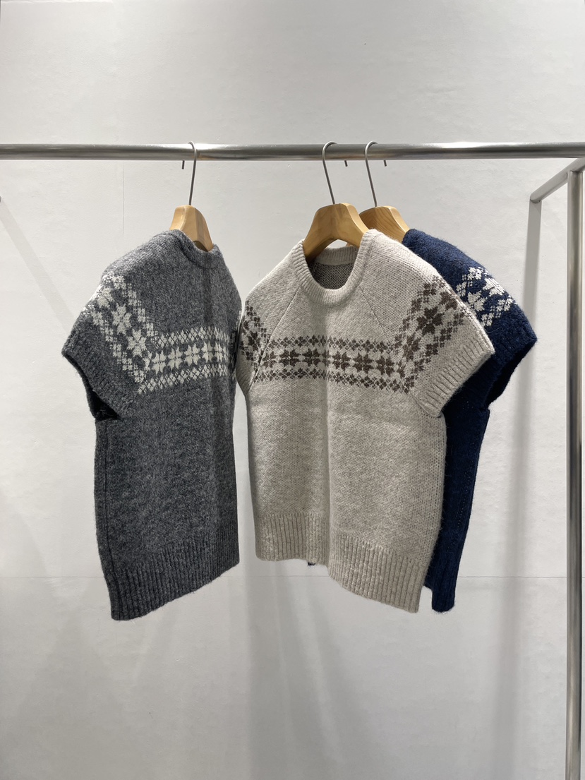 ALLVIBE韓國代購㊣女裝新品休閑職業時尚真品熱賣25秋冬針織衫ALLVIBE針織衫