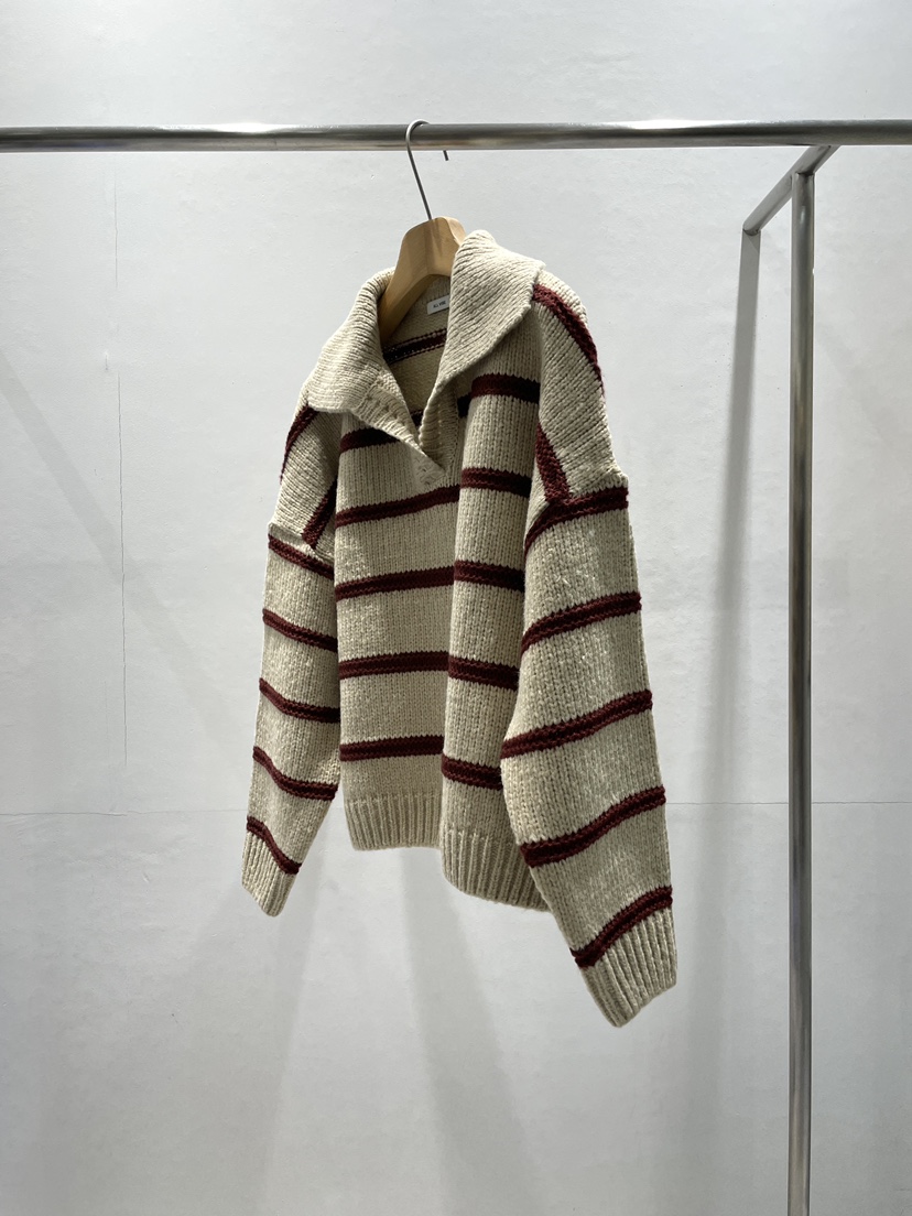 ALLVIBE韓國代購㊣女裝新款25秋冬職業時尚熱賣休閑真品針織衫ALLVIBE針織衫圖色3