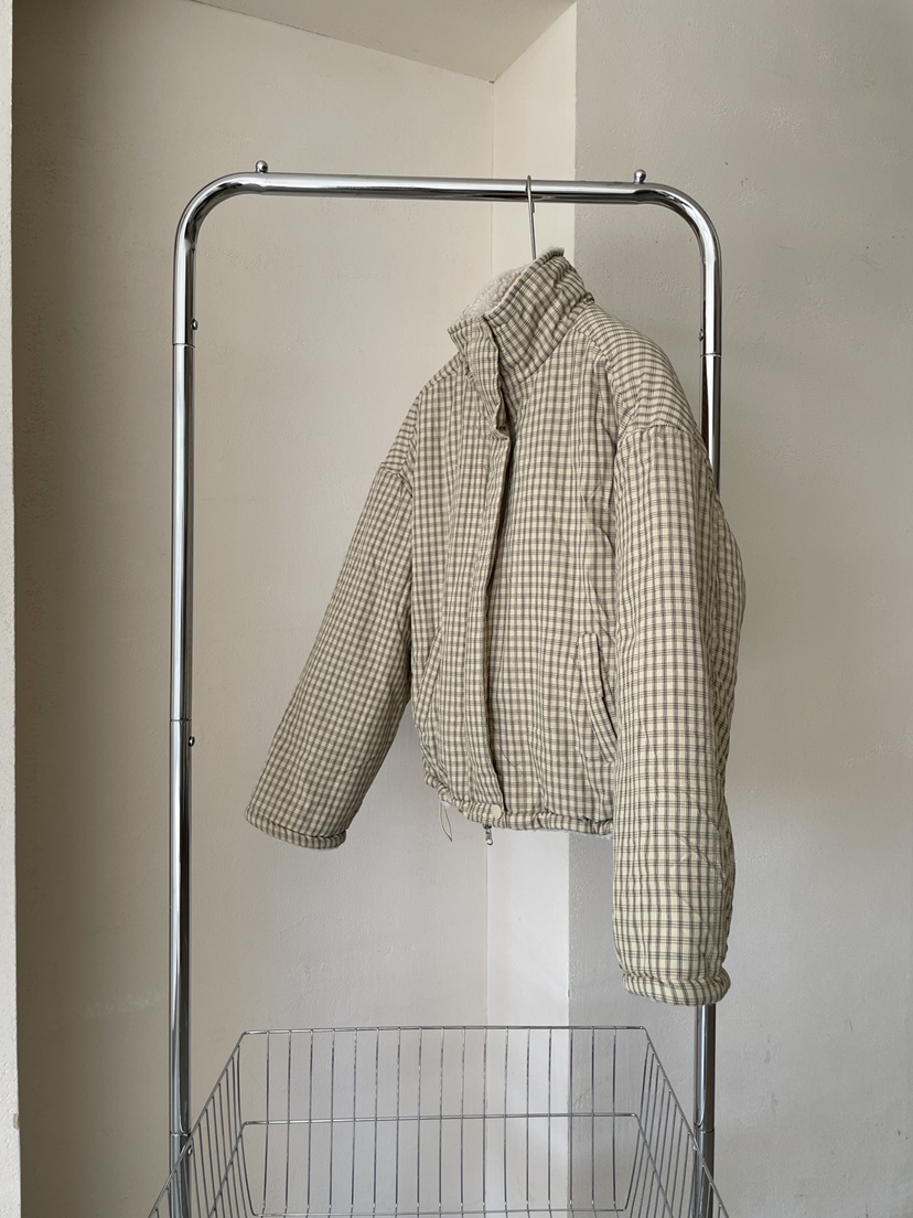 ALLVIBE東大門㊣實拍女裝新品人氣職業真品25秋冬時尚短款棉服ALLVIBE短款棉服