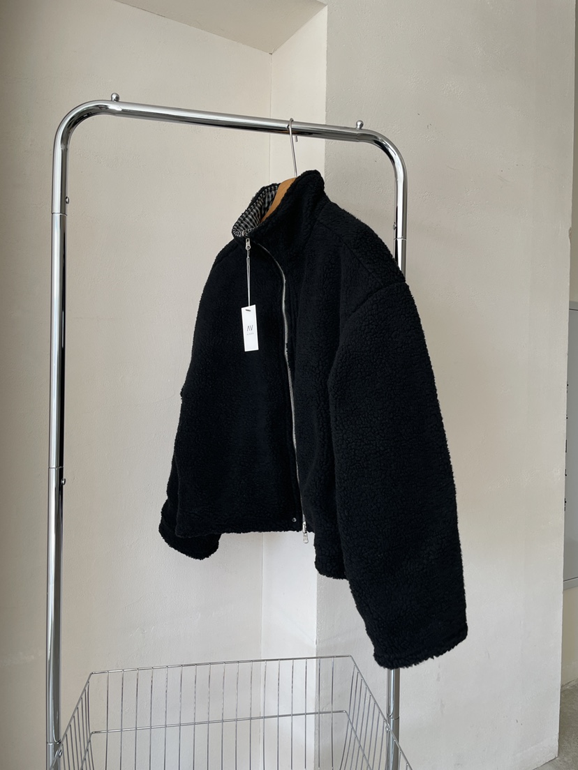 ALLVIBE東大門㊣實拍女裝新品人氣職業真品25秋冬時尚短款棉服ALLVIBE短款棉服