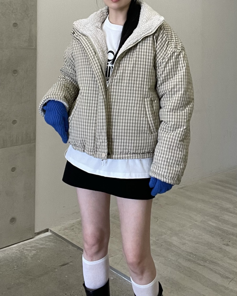 ALLVIBE東大門㊣實拍女裝新品人氣職業真品25秋冬時尚短款棉服ALLVIBE短款棉服