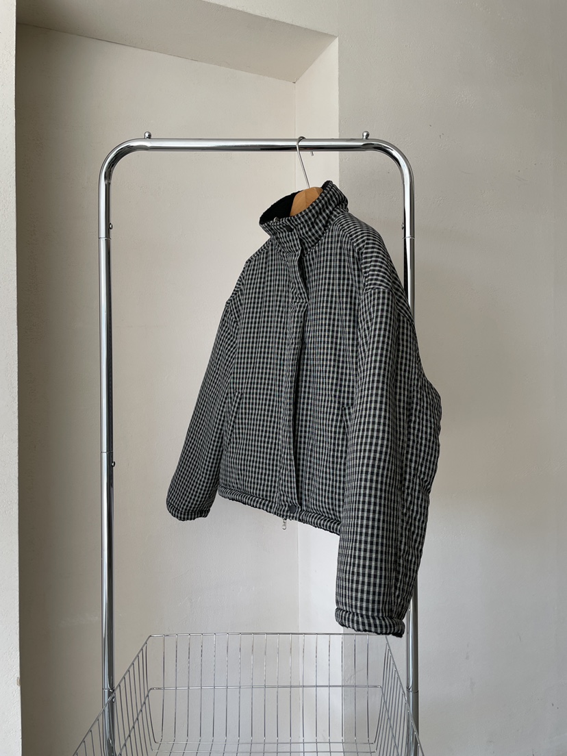 ALLVIBE東大門㊣實拍女裝新品人氣職業真品25秋冬時尚短款棉服ALLVIBE短款棉服圖色1