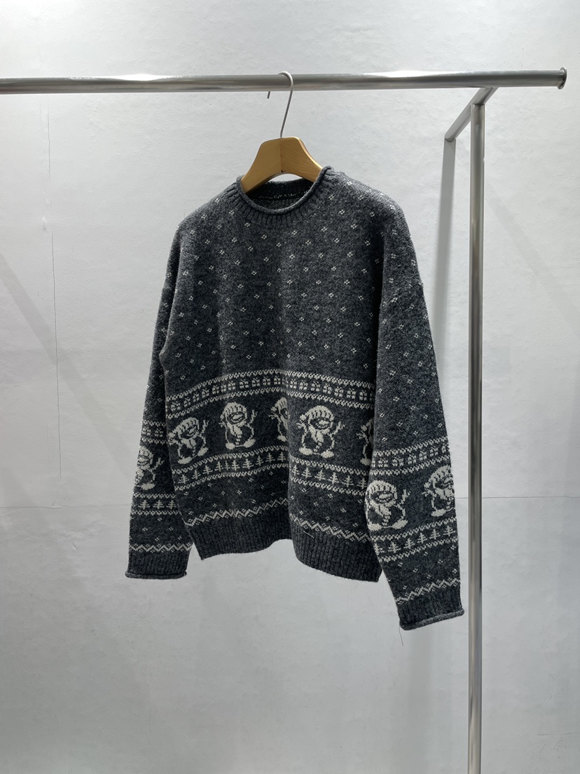 ALLVIBE東大門㊣代購女裝新款休閑人氣熱賣職業推薦時尚針織衫ALLVIBE針織衫圖色3