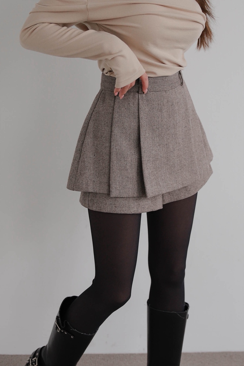 SLIT東大門㊣直郵女士新款推薦25秋冬職業熱賣休閑時尚裙褲SLIT裙褲