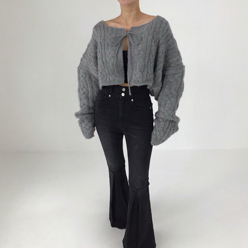 2TWO MOON韓國直郵㊣女裝新品人氣職業25秋冬毛衣羊毛開衫2TWO MOON毛衣