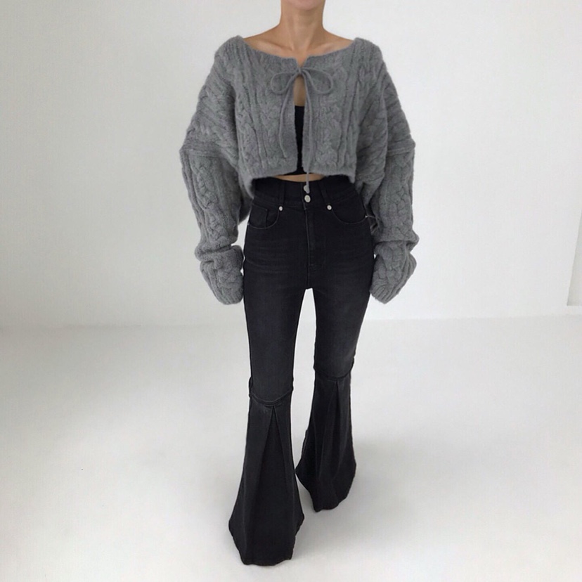 2TWO MOON韓國直郵㊣女裝新品人氣職業25秋冬毛衣羊毛開衫2TWO MOON毛衣