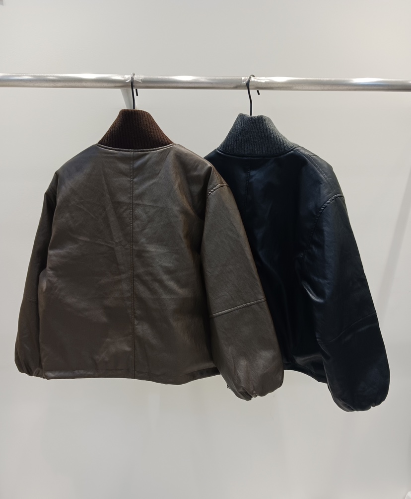 NEOUL東大門㊣代購女士新品真品推薦25秋冬熱賣人氣休閑皮衣NEOUL/ahin雙領標簽皮衣