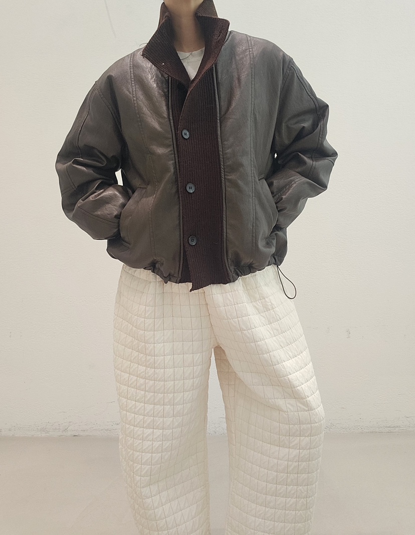 NEOUL東大門㊣代購女士新品真品推薦25秋冬熱賣人氣休閑皮衣NEOUL/ahin雙領標簽皮衣